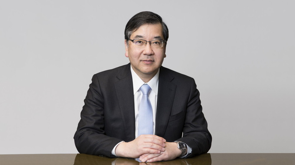 Makoto Gonogami, the previous President, the University of Tokyo